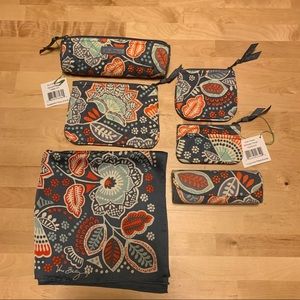 Vera Bradley Nomadic Floral Set NWT